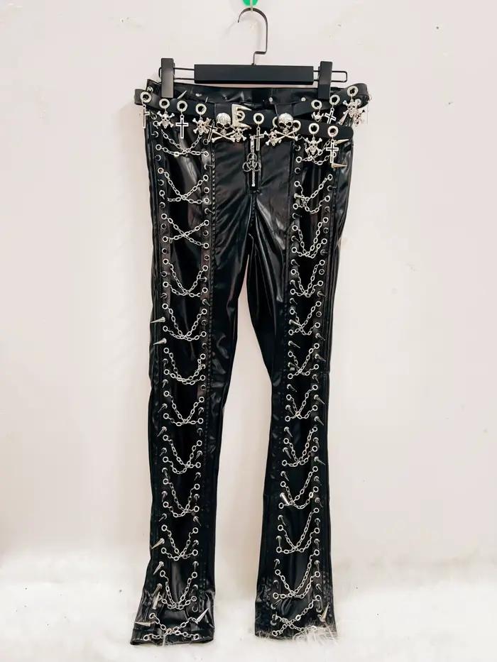 Pantalon Vintage Harajuku, Vêtements Gothiques, RiSALE, Y2K