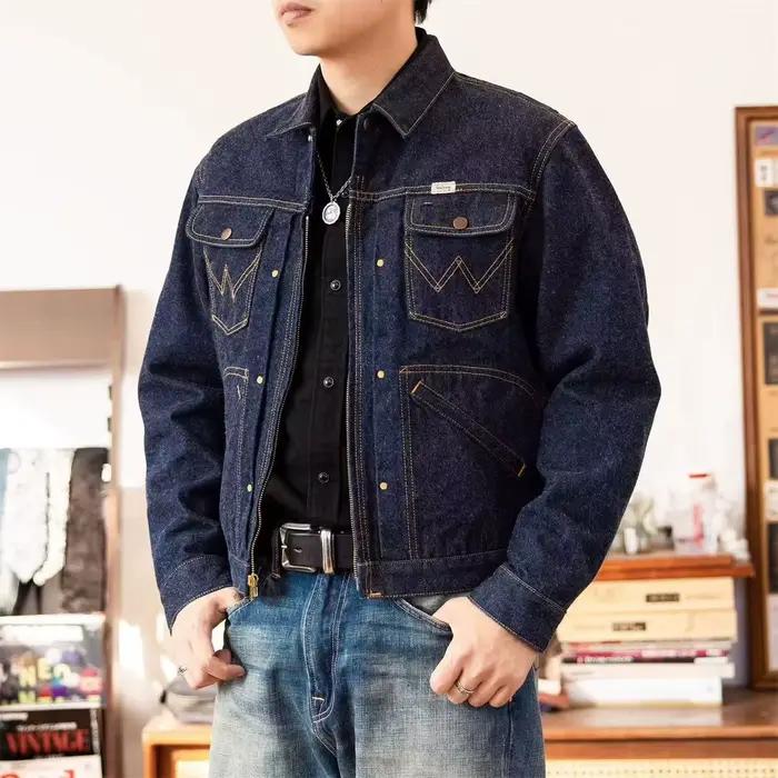 Veste en jean Red Tornado années 1960 coupe boxy poches de poitrine et latérales veste homme four seasons denim selvedge 100% coton robuste et durable à offrir