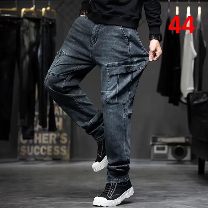 Jean Baggy en Denim pour Homme