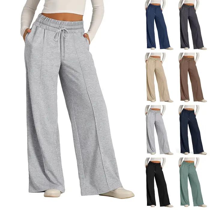 Pantalon à jambes larges pour femmes