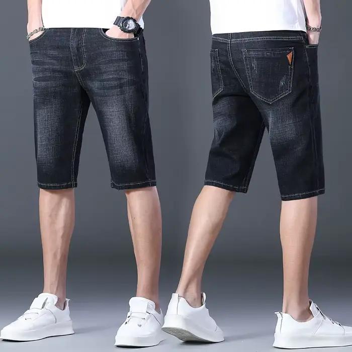 Nouvelles Bermudas en Jean Extensible pour Homme 2025 – Coton Doux