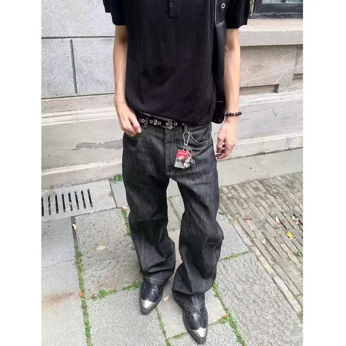 Jeans droits de style japonais