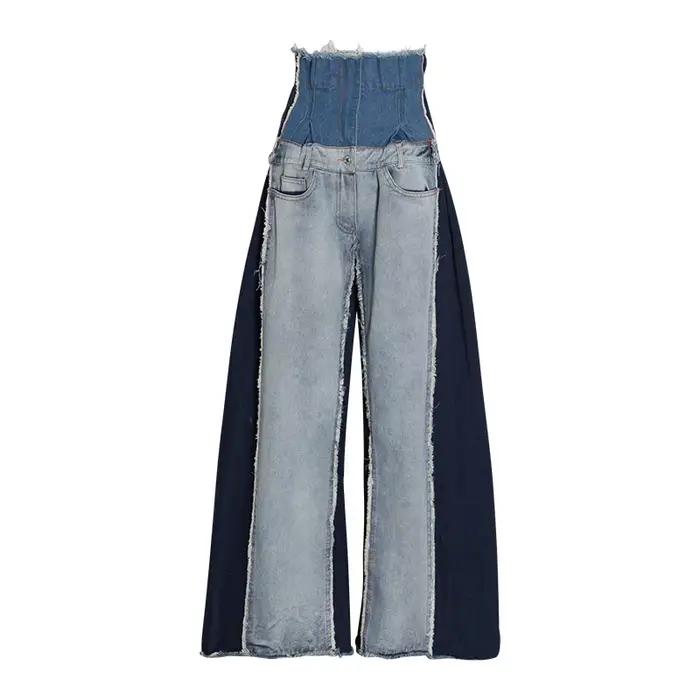 Jean taille haute pour femmes