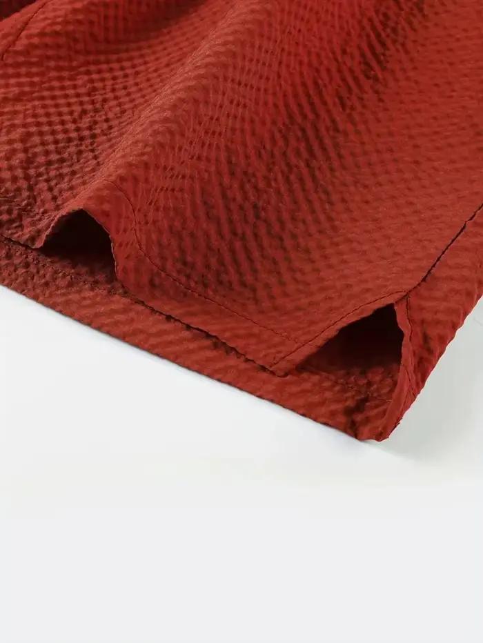 Shorts pour hommes, pantalons décontractés pour hommes, shorts de plage pour hommes, shorts de sport pour hommes, nouveau tissu texturé à la mode, pantalons respirants, adaptés aux vêtements décontrac