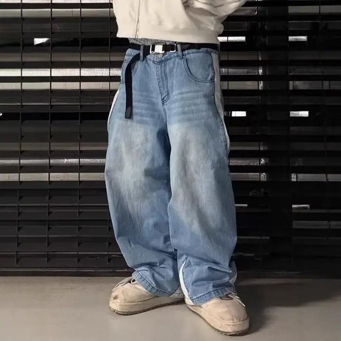 Jean à jambes larges pour hommes
