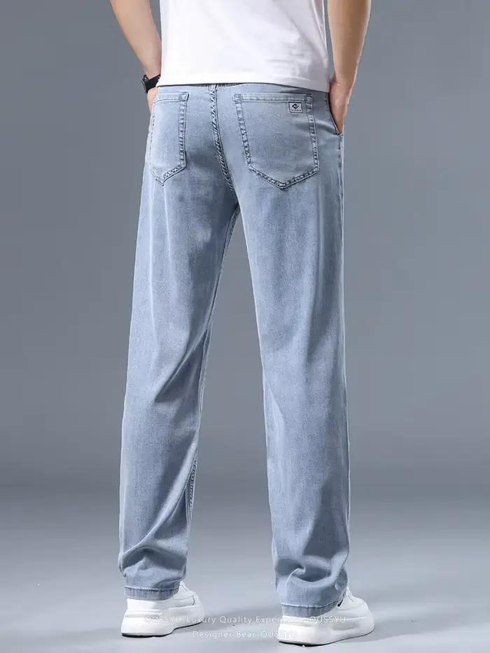 Jean d'été en Lyocell ultra-fin de haute qualité pour hommes