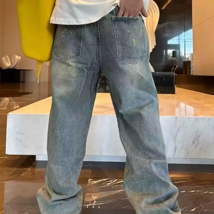 Jean délavé pour hommes