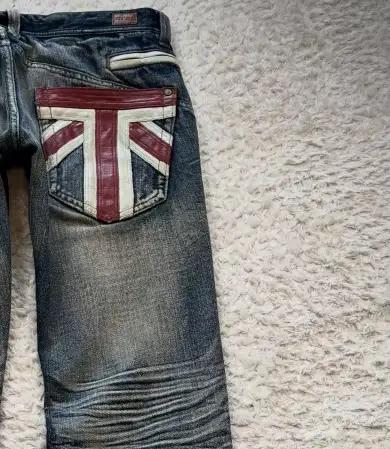 Jean en denim Y2K délavé bleu décontracté pour femme