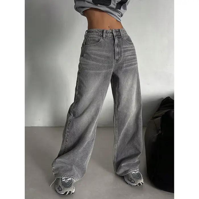 Jean à jambes larges pour femmes