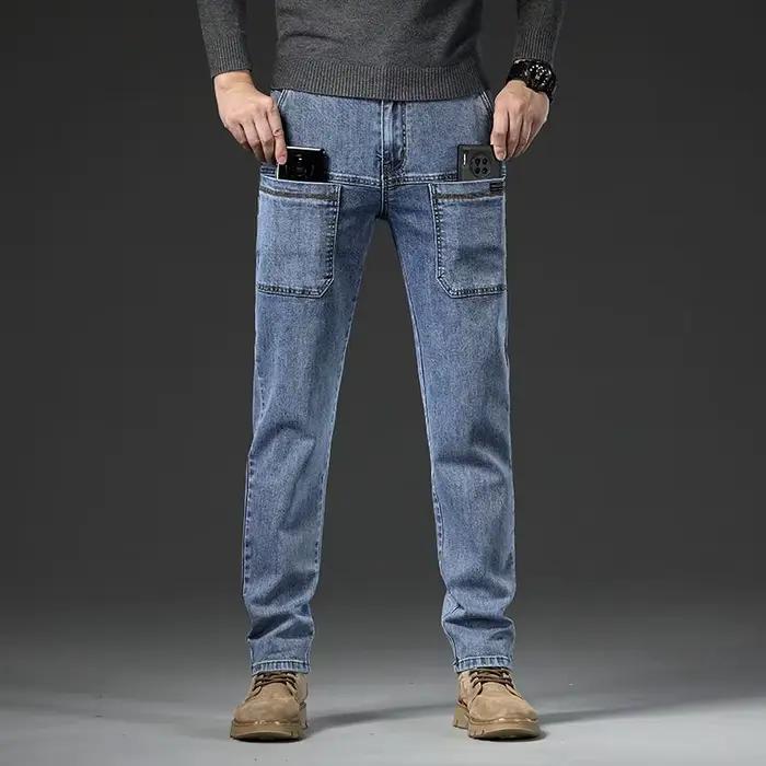 Jean en Denim à 6 poches pour hommes