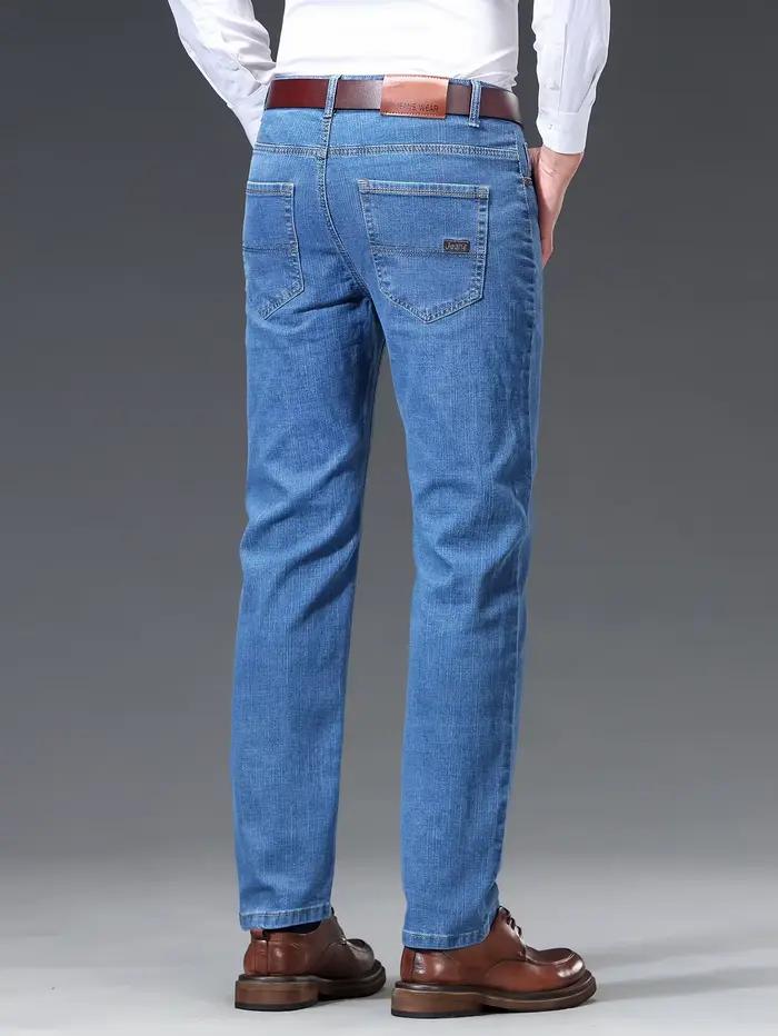 Jean droit fin pour homme
