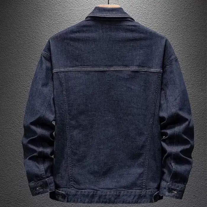 Veste de motard en jean délavé pour hommes, veste de motard masculine, mode automne, bas prix, style coréen, haute qualité, grande taille