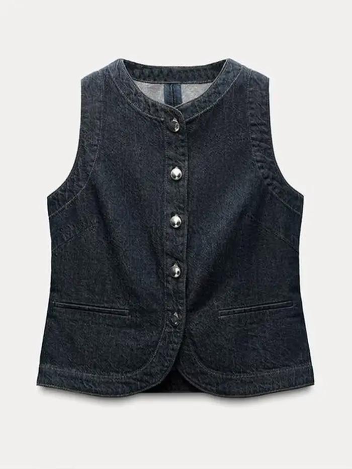 Ensemble pantalon en Denim pour femmes