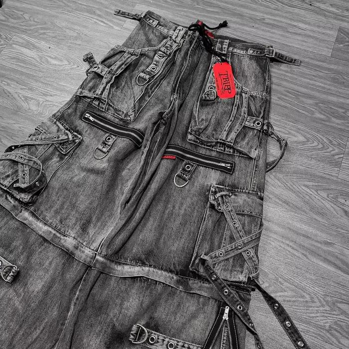 Jean lourd Vintage Y2K pour hommes et femmes