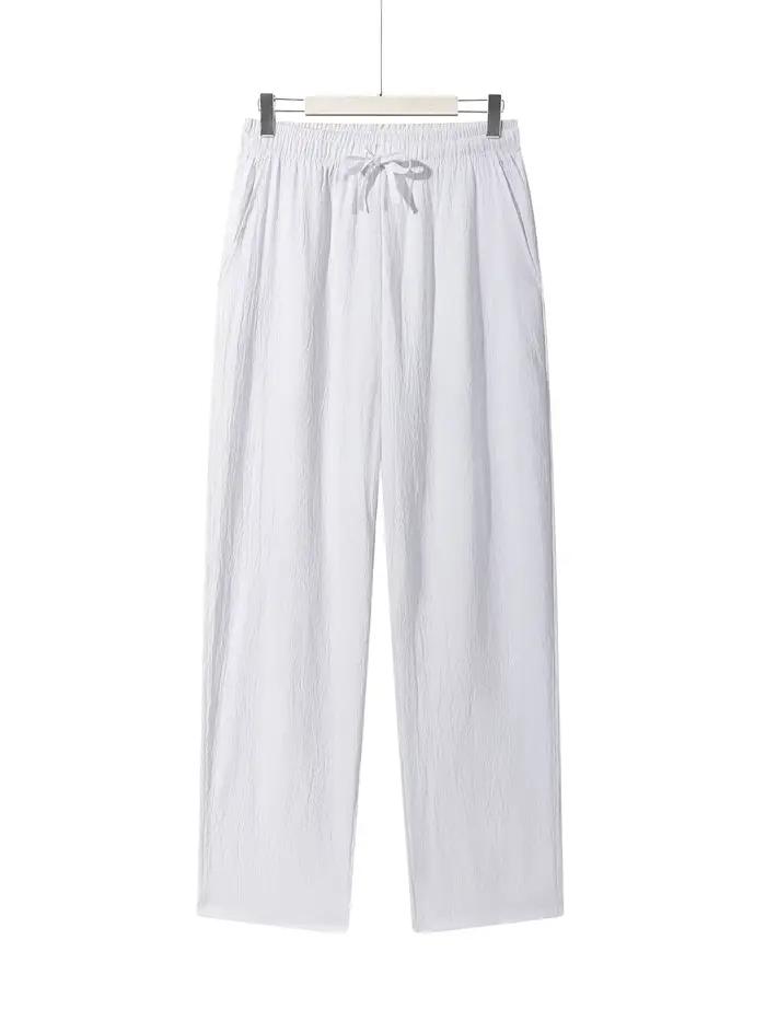 Pantalon droit décontracté pour hommes