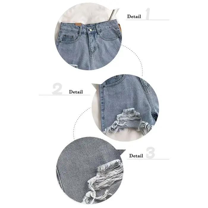 Shorts en jean tendance pour filles
