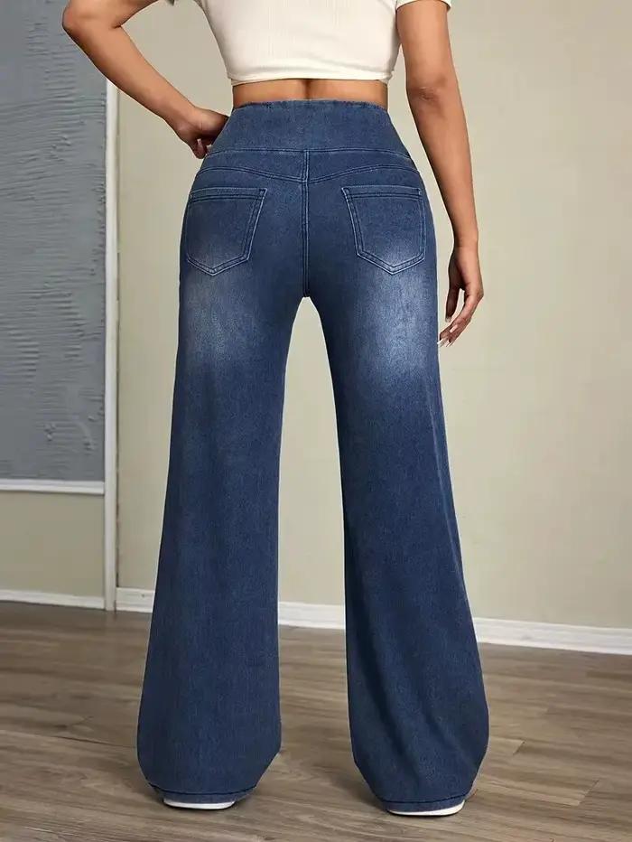 Jean pour femmes, taille élastique
