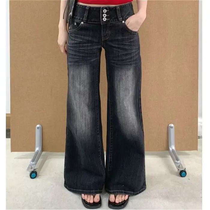 Jean en denim pour femme