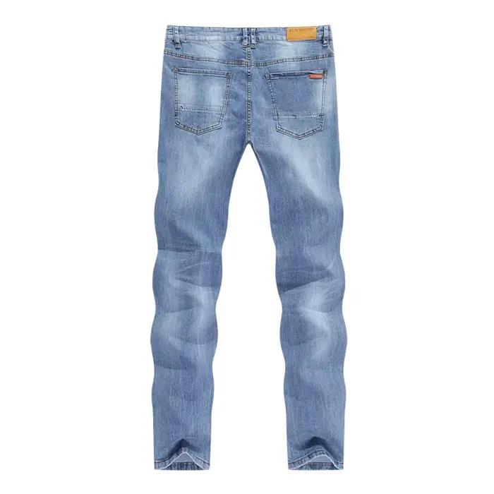 Jean Long Slim et Droit pour Homme