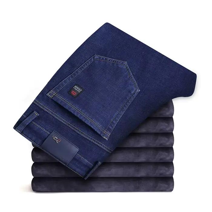 Jean chaud en polaire pour hommes