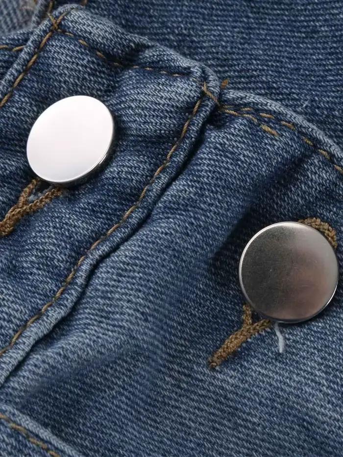 Combinaison denim homme vintage style coréen ample décontractée pour printemps automne occassions multiples