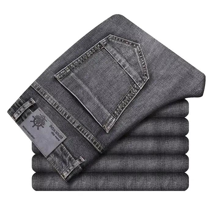 Jean en coton extensible pour hommes