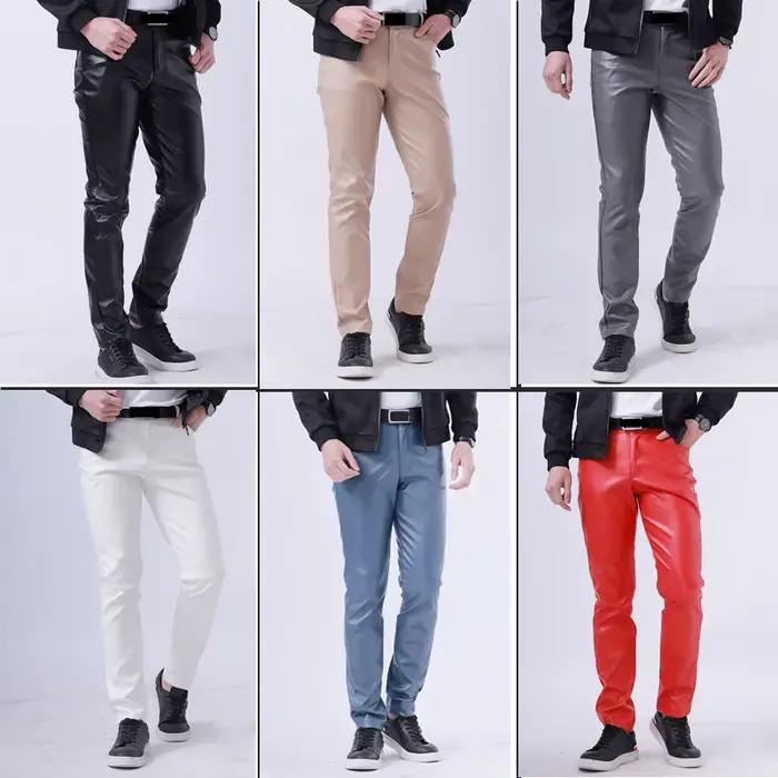 Pantalon en cuir pour homme