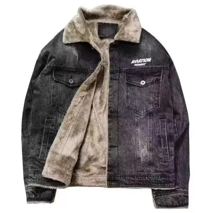 Veste en jean vintage pour hommes