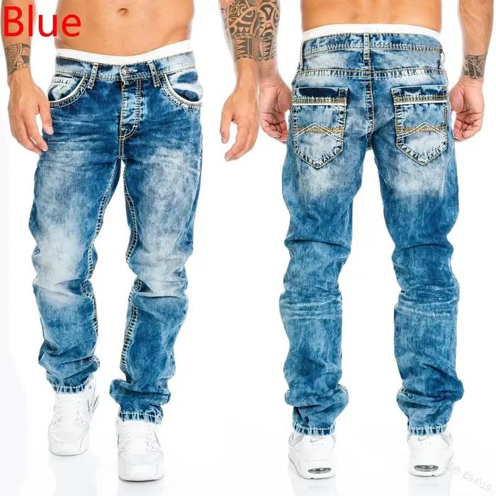 Jean Déchiré en Denim pour Homme