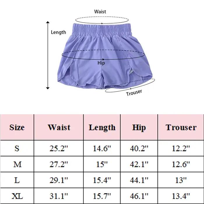 Shorts de course pour femmes, shorts de sport taille haute, shorts de gym élastiques, shorts de fitness, shorts d'entraînement à séchage rapide, vêtements pour femmes polyvalents et durables pour des sessions d'entraînement intenses