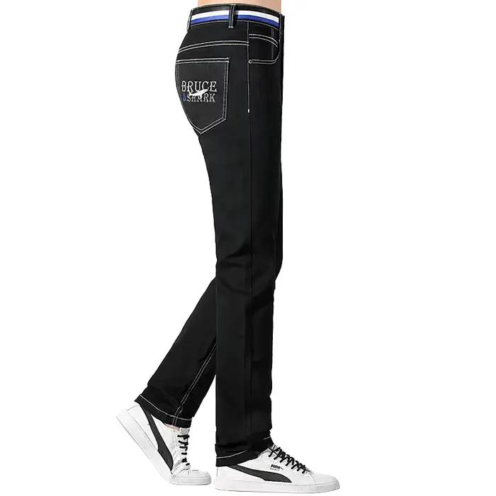 Jean noir d'été pour hommes