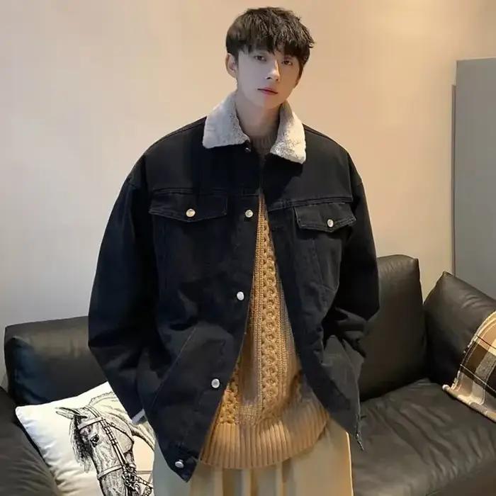 Veste en jean vintage pour hommes
