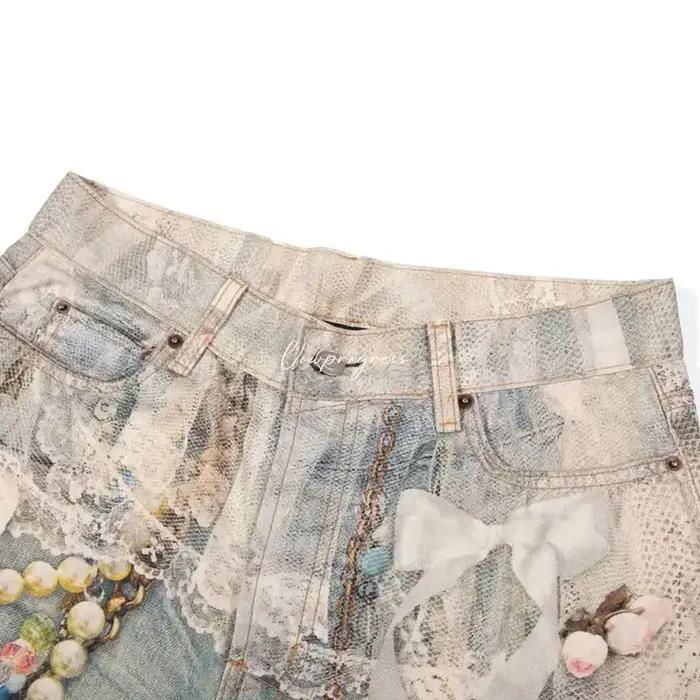 Jean ample pour femme printemps-automne