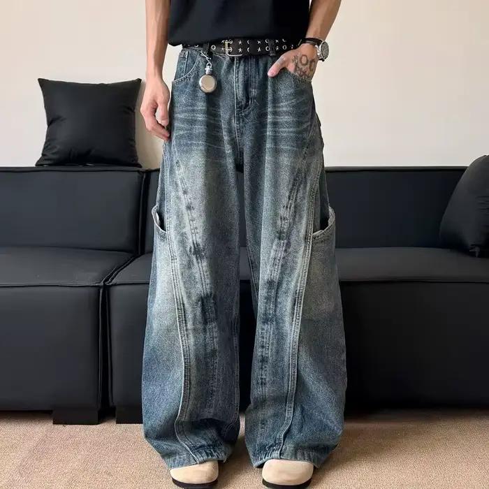 Jean rétro coréen pour homme