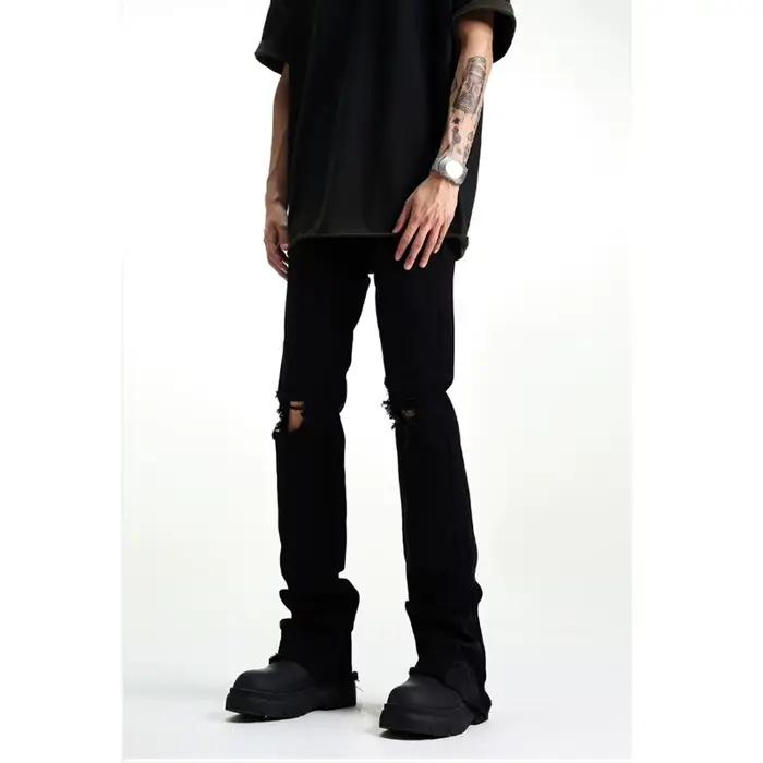 Jeans déchirés pour hommes de style américain