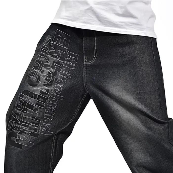 Jean Baggy en Denim pour Homme