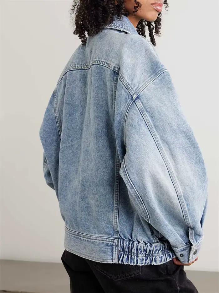 Veste en jean pour femme Printemps 2026 — 100 % coton