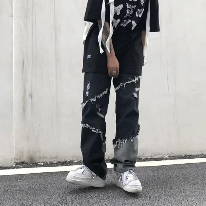 Pantalon en denim High Street pour homme