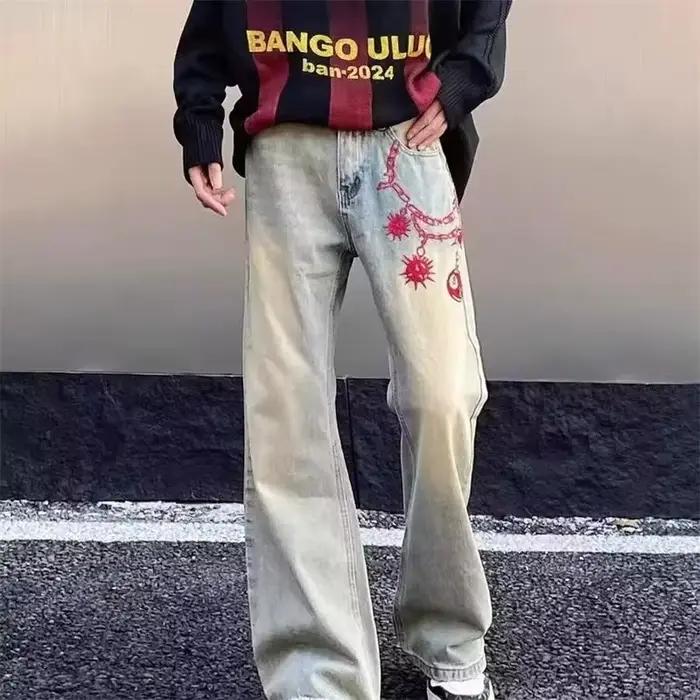Nouveau Jean Y2K pour Homme