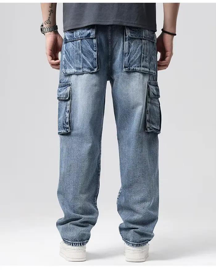 Jean ample grande taille 46 pour hommes