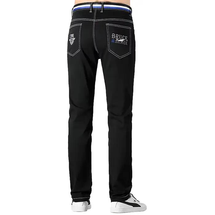 Jean noir d'été pour hommes