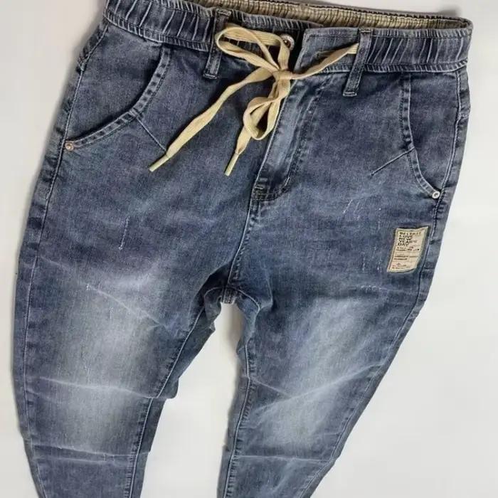 Nouveau Jean Homme Été 2024 – Coupe Droite en Coton Extensible