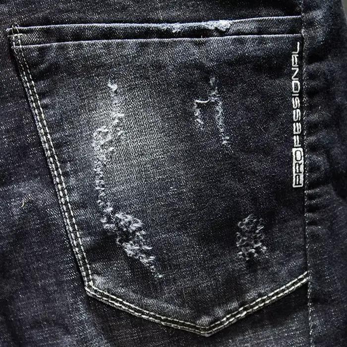 Haut à la mode hommes jean marque Robin 2020 Hip Hop printemps automne déchiré