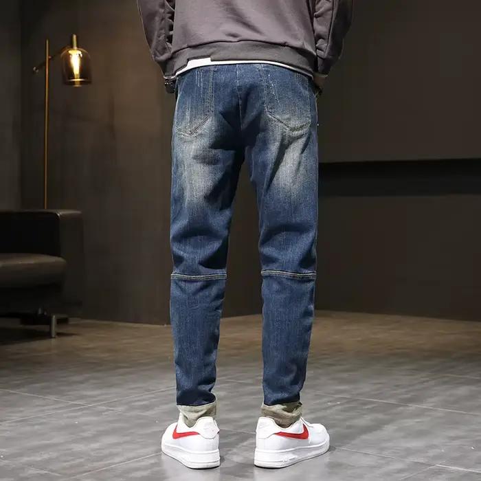 Jean homme pantalon Hip Hop Streetwear
