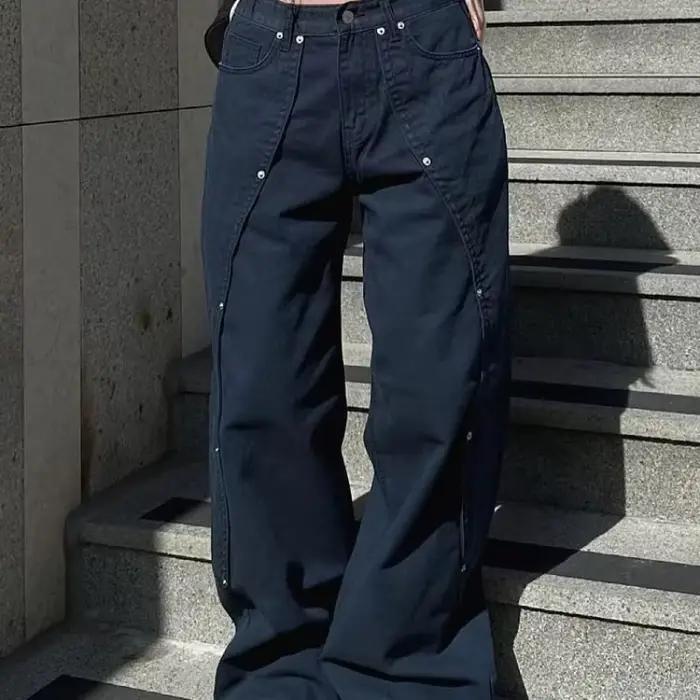 Jean pour femme Y2k, vêtements décontractés