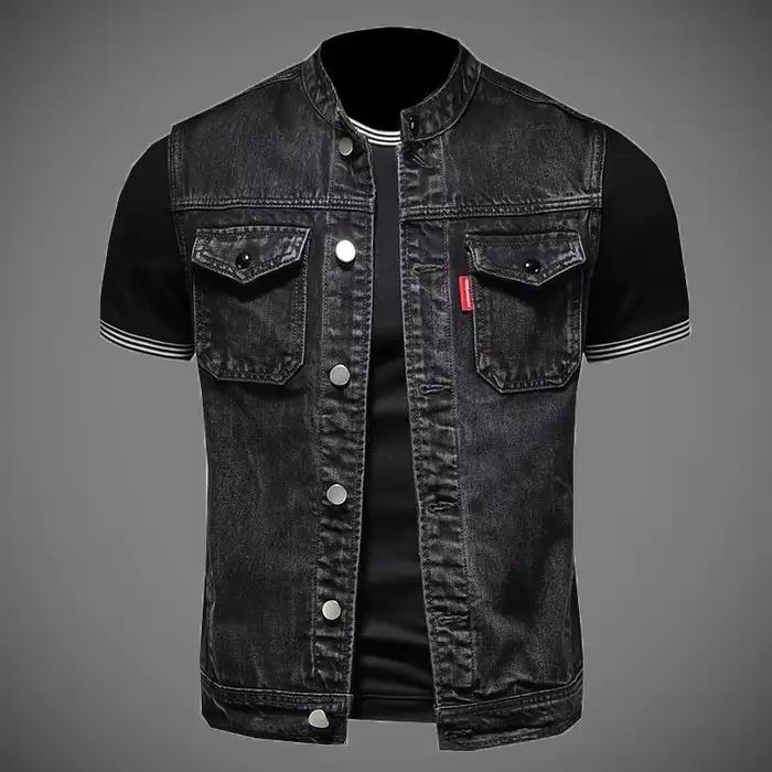 Veste en jean pour hommes