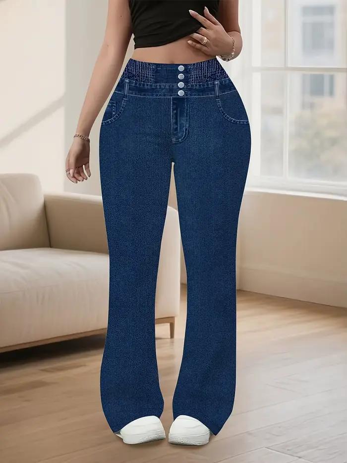Pantalon large chic grande taille
