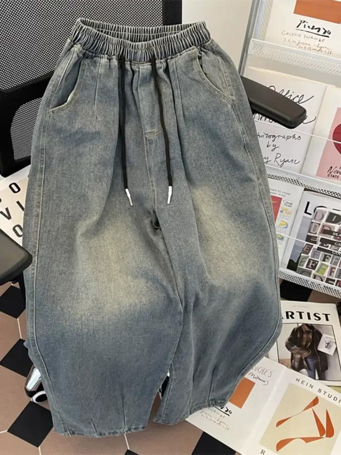 Jean taille élastique pour hommes