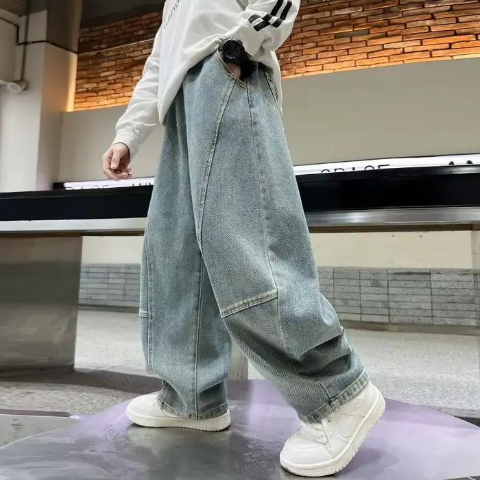 Jeans pour garçons de 4 à 12 ans