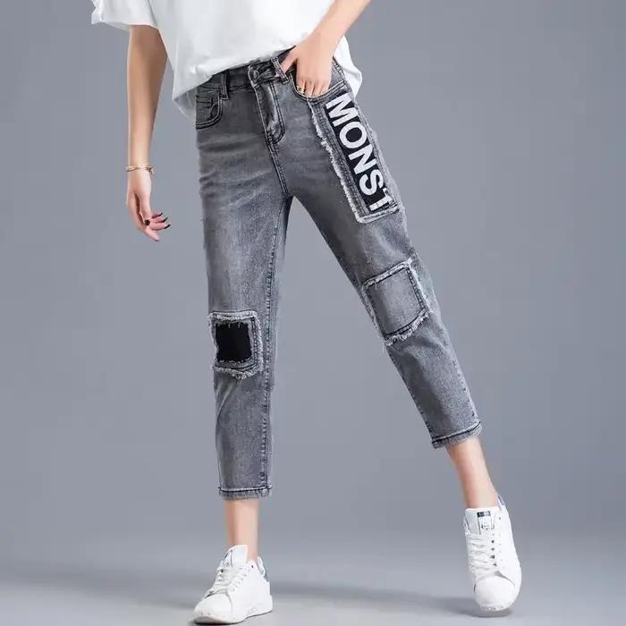 Pantalon de cowboy ample pour femme